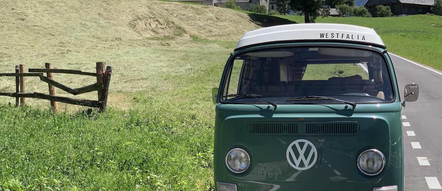 I Bulli Volkswagen delle Dolomiti – Noleggia un pulmino vintage
